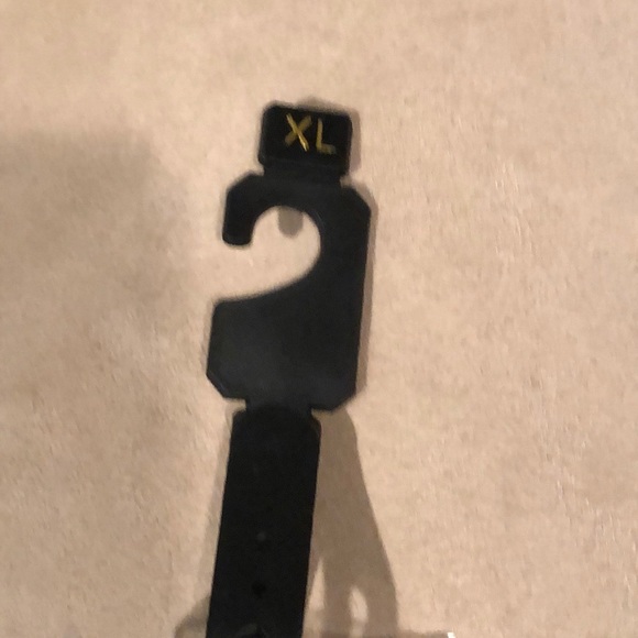 Men’s Black Leather Belt NWOT - Picture 2 of 6